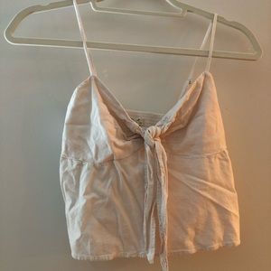 Brandy Melville crop top (light pink)